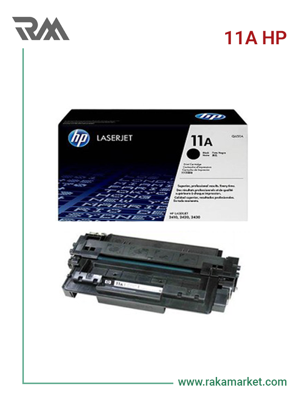 کارتریج تونر لیزری مشکی اچ‌پی مدل HP 11A