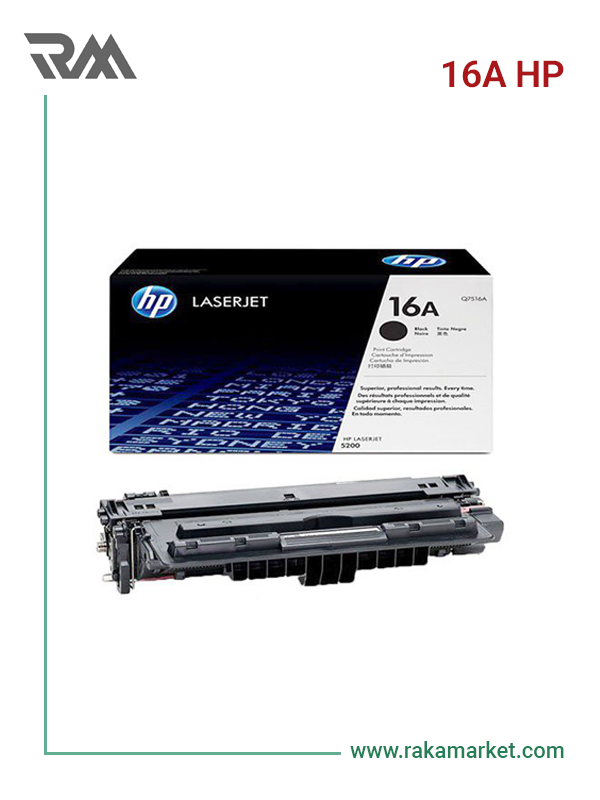 کارتریج تونر لیزری مشکی اچ‌پی مدل HP 16A