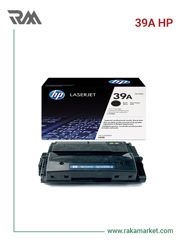 کارتریج تونر لیزری مشکی اچ‌پی مدل HP 39A