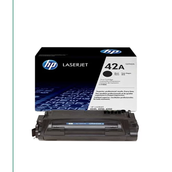 کارتریج تونر لیزری مشکی اچ‌پی مدل HP 42A