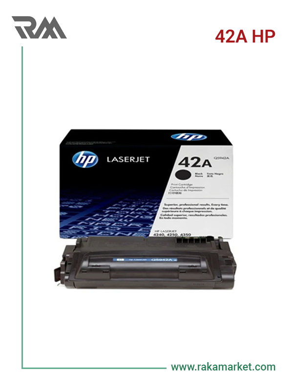 کارتریج تونر لیزری مشکی اچ‌پی مدل HP 42A