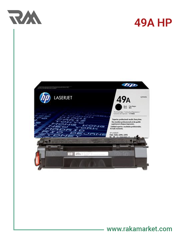 کارتریج تونر لیزری مشکی اچ‌پی مدل HP 49A