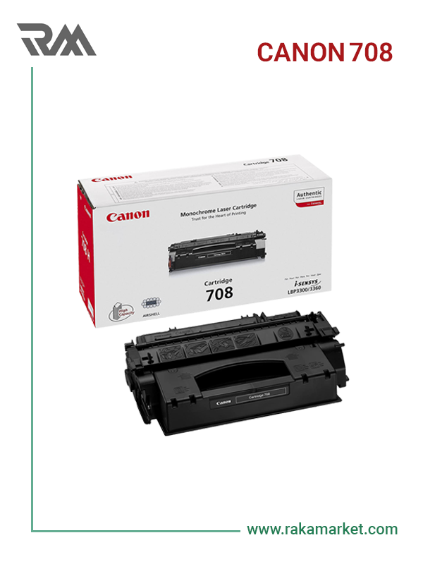 کارتریج لیزری مشکی کانن مدل CANON 708