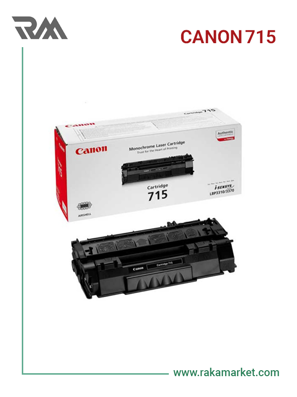 کارتریج لیزری مشکی کانن مدل CANON 715