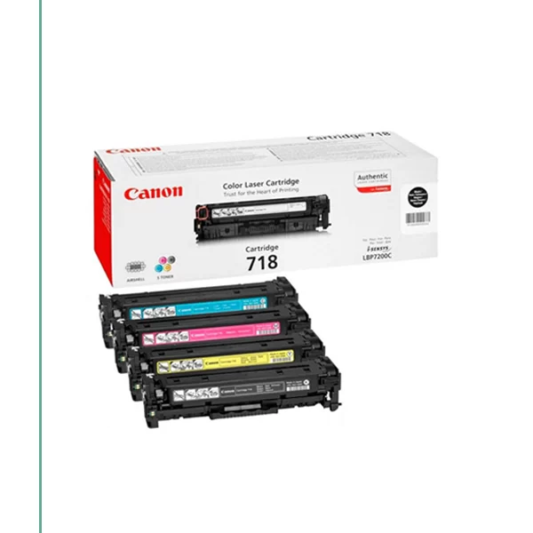 کارتریج لیزری مشکی کانن مدل CANON 718