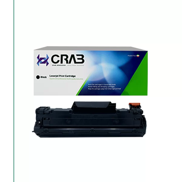 کارتریج تونر لیزری مشکی کرب مدل CRAB 36A