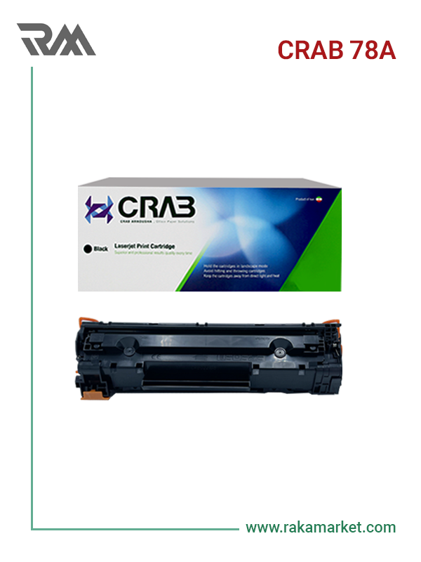 کارتریج تونر لیزری مشکی کرب مدل CRAB 78A