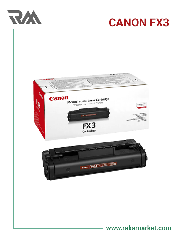 کارتریج لیزری مشکی کانن مدل CANON FX3