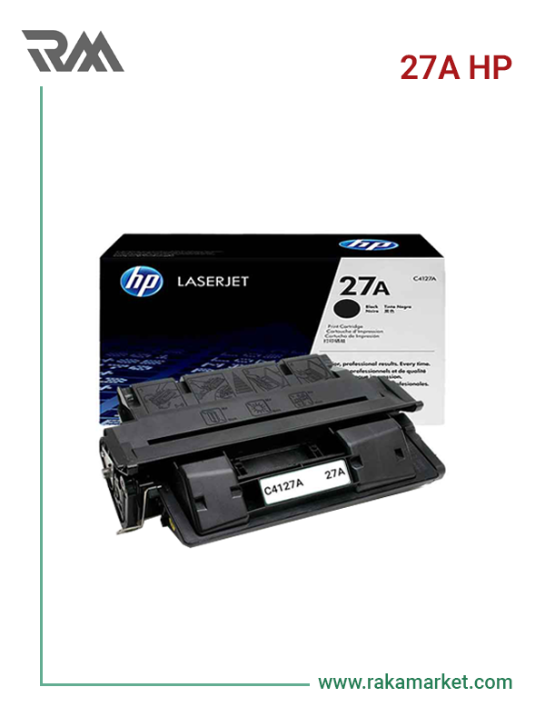 کارتریج تونر لیزری مشکی اچ‌پی مدل HP 27A