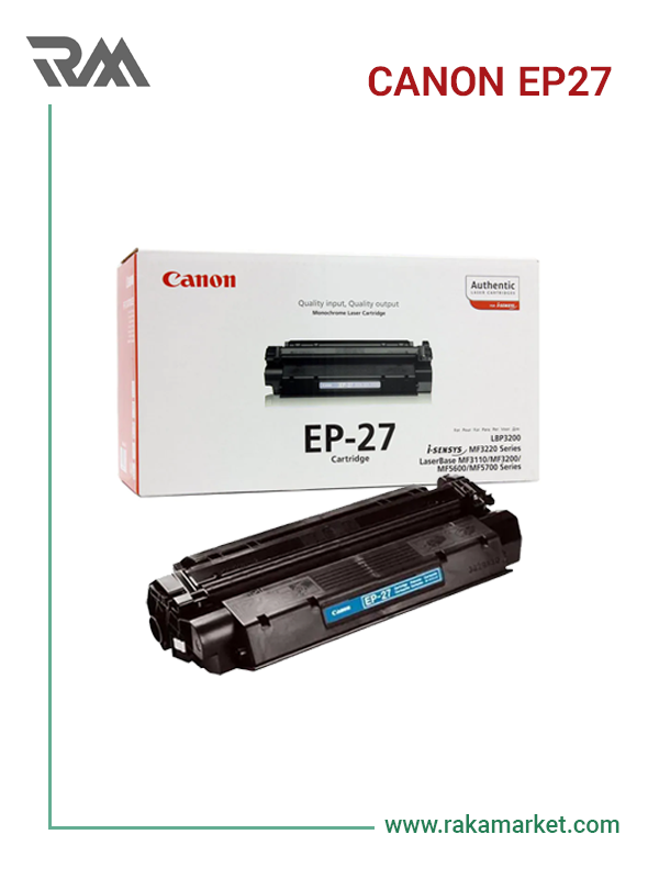 کارتریج لیزری مشکی کانن مدل CANON EP-27